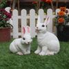 Wonderland : Resin Rabbit Statue
