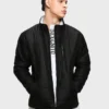 Men's Black Oversized Puffer Jacket