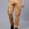 INDIGO TRIBE'S Men's Brown Cargo Jeans